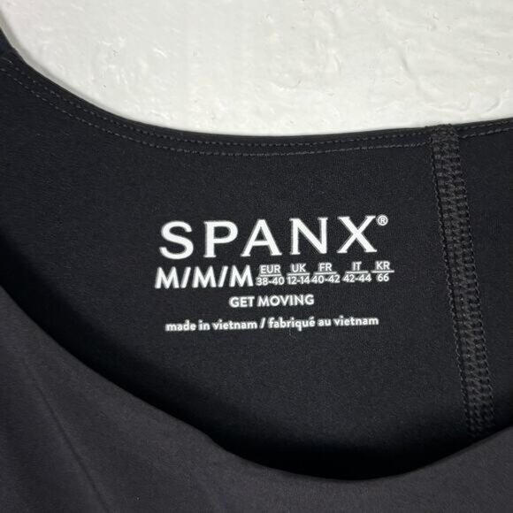 Spanx Yes Pleats Mini Dress in Black Size Medium - Picture 4 of 5